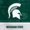 Michigan State University Jersey Split Google Pixel 7a Clear Case